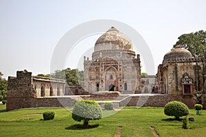 Bara Gumbad Tomb Lodi Gardens New Delhi India photo