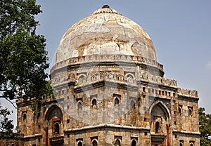 Bara Gumbad Tomb Lodi Gardens New Delhi India