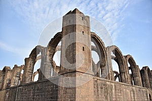 Bara Kaman, the unfinished mausoleum of Ali Adil Shah II in Bijapur, Karnataka, India