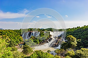 Barachukki  Falls on the Cauvery River, Shivasamudra, Karnataka, India