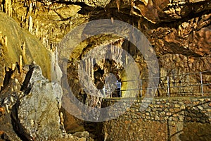 The Baradla Cave in Aggtelek, Hungary