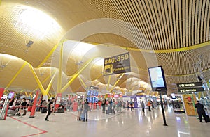 Barajas airport Madrid Spain