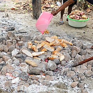 Barapen - traditional cooking method from Biak