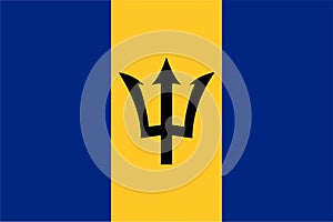 Barbados Flag