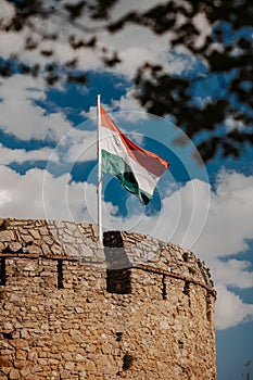 Barbakan the famous fortress of Pecs, Hungary