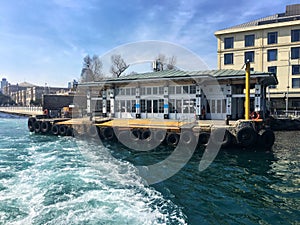 Barbaros Hayrettin Pasha Pier in Istanbul photo