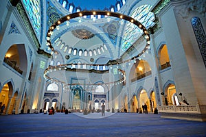 Barbaros Hayrettin Psha Mosque - Levent Mosque is a modern mosque located in the Levent neighborhood photo