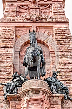 Barbarossa Monument in Thuringia, Germany photo