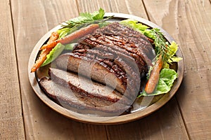Barbecue beef brisket