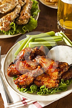 Barbecue Buffalo Chicken Wings