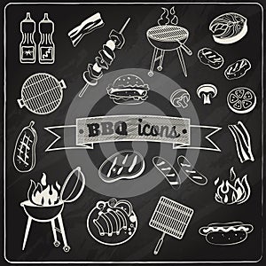 Barbecue Chalkboard Set