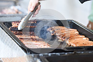 Barbecue fun in summer in Austria