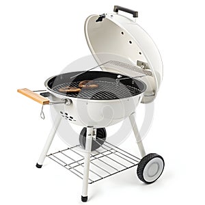 Barbecue isolated on white background photo