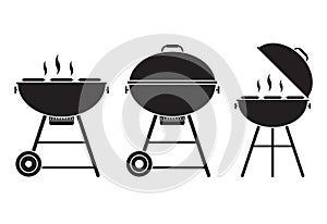 Barbecue Grill Vector Icon