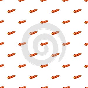 Barbecue kebab pattern, cartoon style