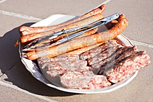 Barbecue meat