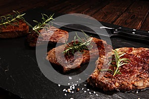 Barbecue Rib Eye Steak - Dry Aged Wagyu Entrecote Steak