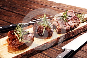 Barbecue Rib Eye Steak - Dry Aged Wagyu Entrecote Steak