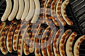 Barbecue sausage photo