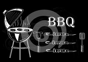 The barbecue set for your design