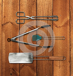 Barbecue tools set