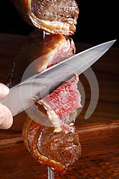 Barbecue undercooked