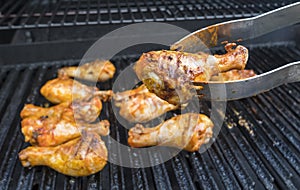 Barbecued Chicken Drumsticks 2