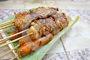 Barbecued pork or Chinese barbecue