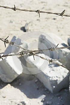 Barbed wire