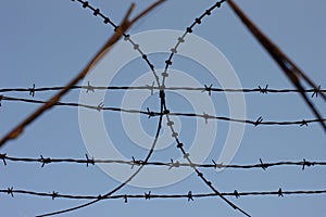 Barbed wire