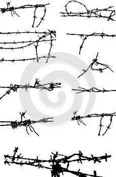 Barbed wire