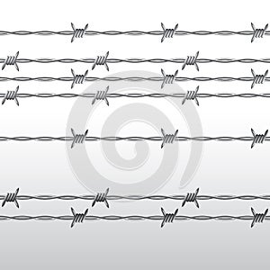 Barbed wire