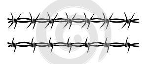 Barbed wire photo