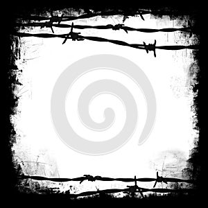 Barbed wire