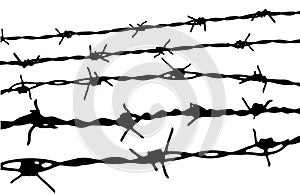 Barbed wire