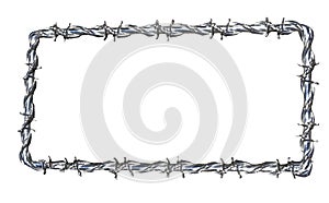 Barbed Wire Metal Automobile License Frame