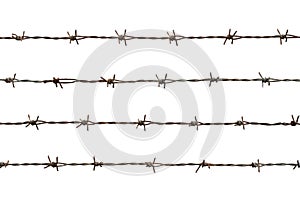 Barbed wire photo