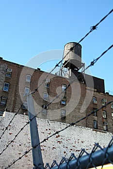 Barbed Wire Urban City