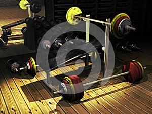 Barbells photo