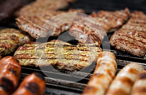 Barbeque - cooking of meat