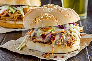 Barbeque Pulled Pork Sandwiches