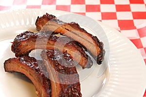 Barbeque ribs