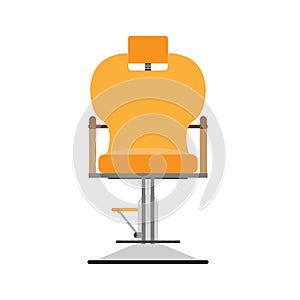 Barber chair vector hair salon hairdresser shop illustration design