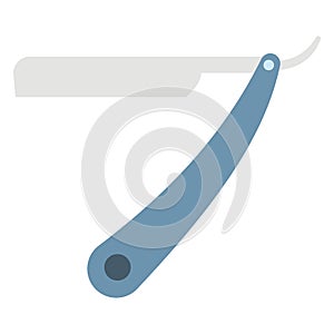 Barber Instrument  Isolated Color Vector icon illustration which can be easily modified or edited photo