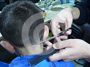 Barber,the parofession of a barbar