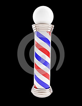 Barber Pole 3d Illustrations