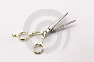 A barber scissors