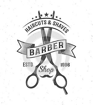 Barber Scissors Composition