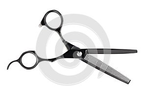 Barber scissors tapering