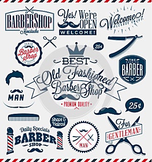 Barber Shop or Hairdresser signs